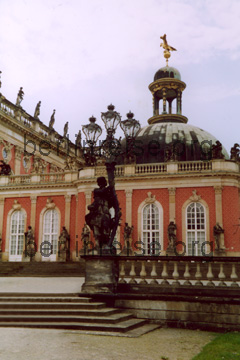 Neues Palais im Park Sanssouci, Potsdam, Ostflügel.